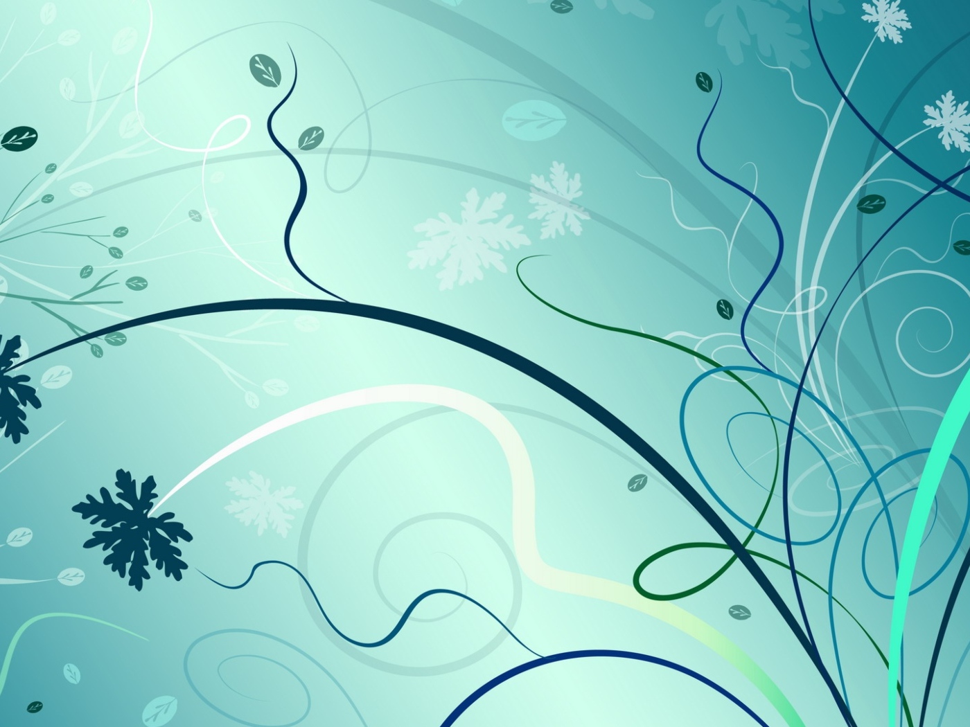 Абстрактные рисунки на голубом фоне 