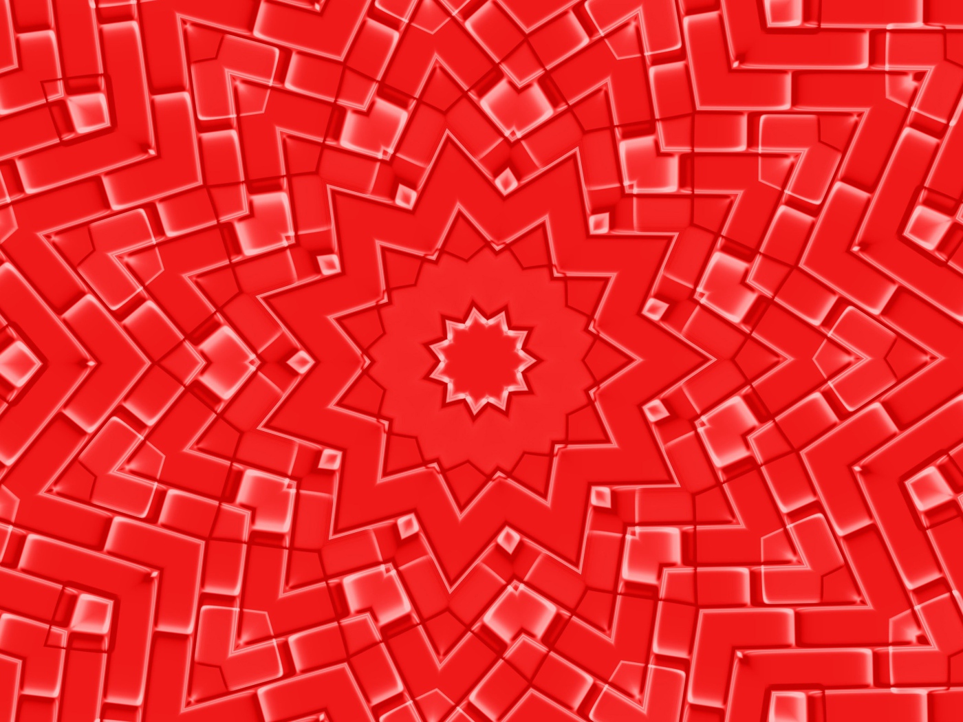 Абстрактный рисунок с красными звездами 