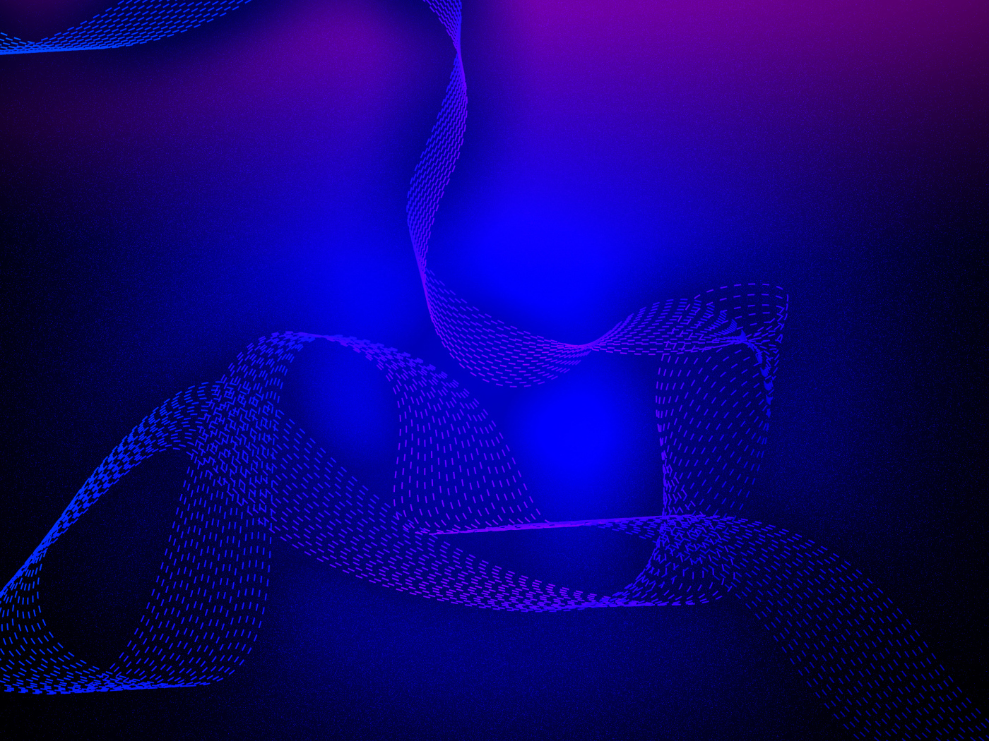 Абстрактная лента на фиолетовом фоне