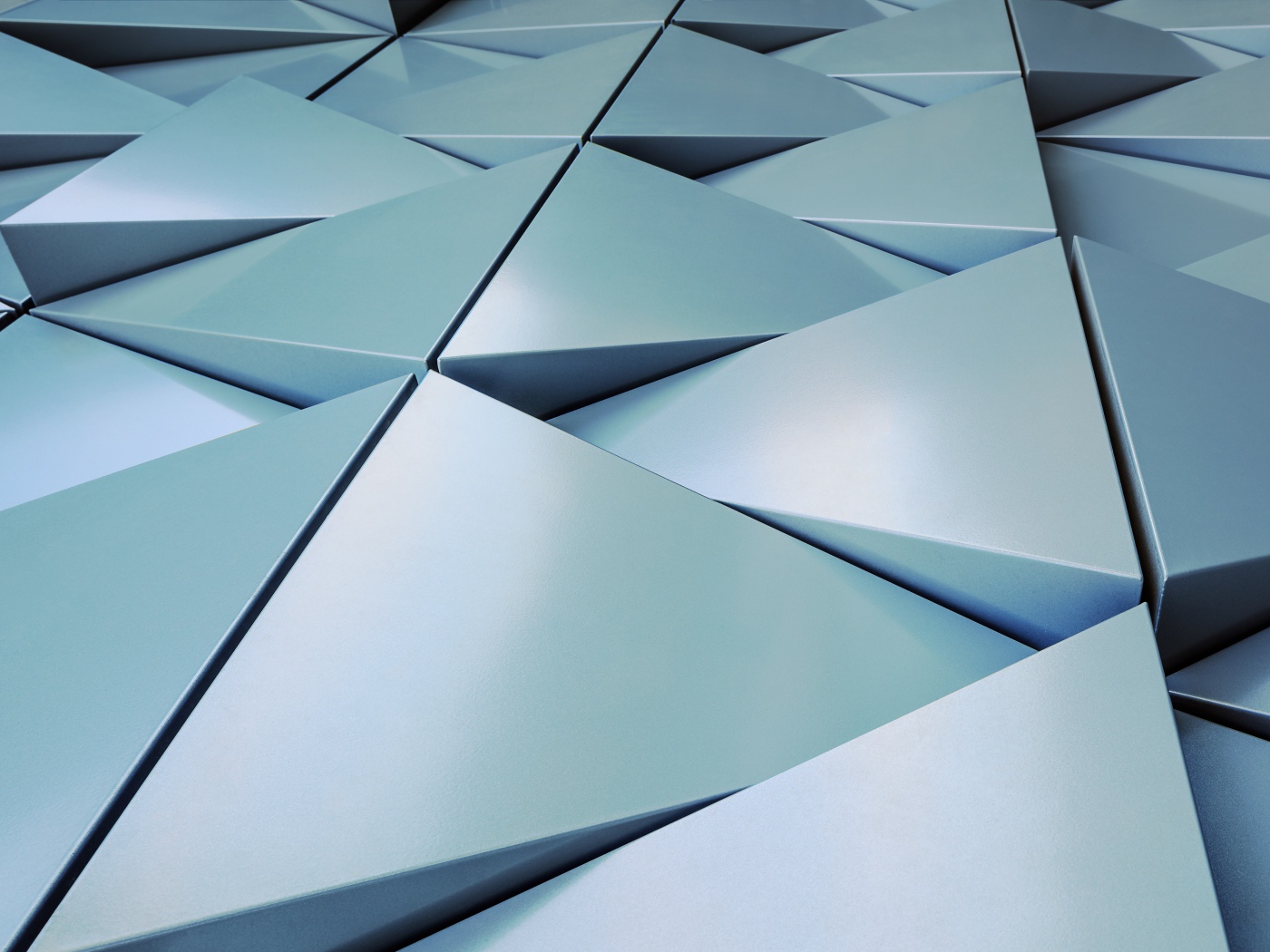 Большие серые треугольники 3д графика