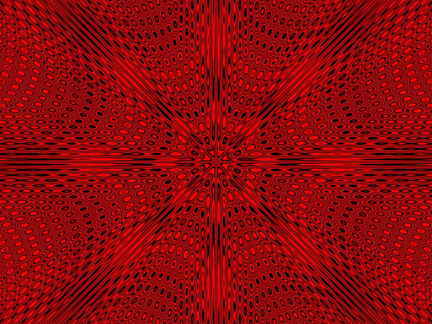 Красный абстрактный рисунок иллюзии 