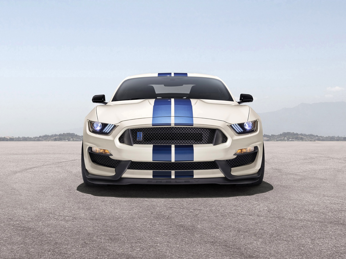 Shelby GT350 car, 2020 front view