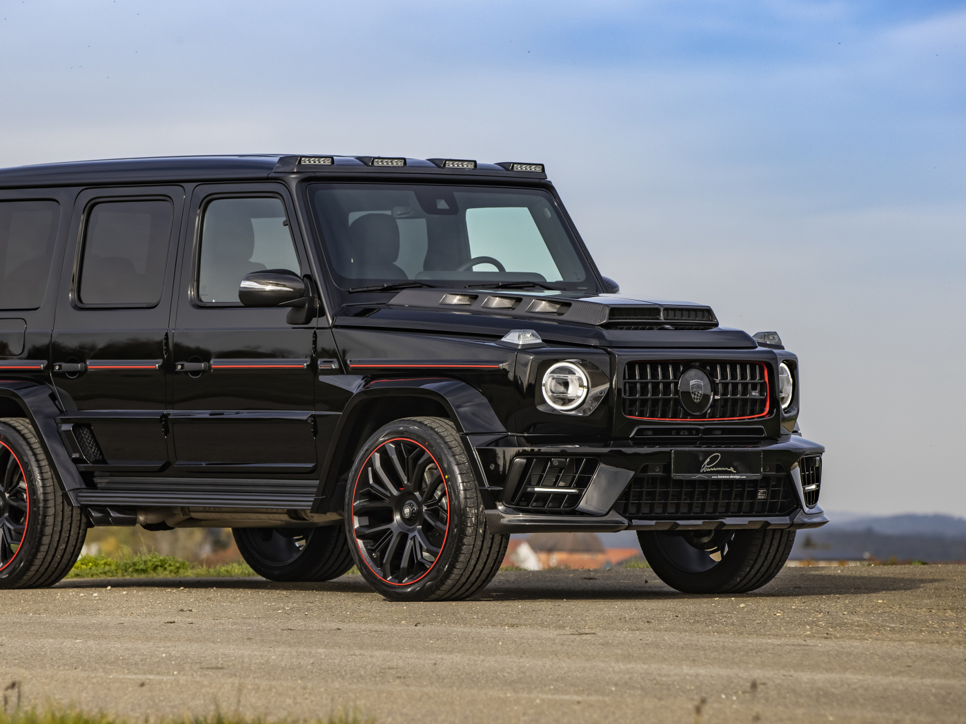 Черный джип Lumma Design CLR G770 R, 2021 года