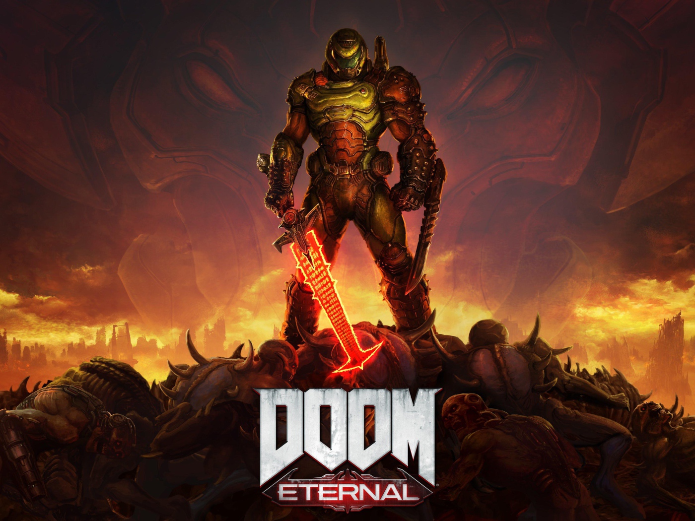 Персонаж Палач Рока компьютерная игра Doom Eternal, 2020