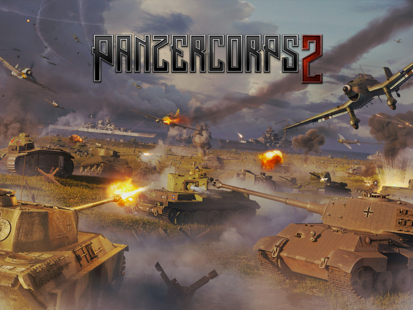 Постер новой компьютерной игры Panzer Corps 2