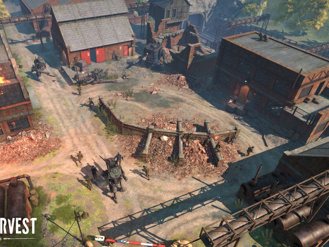 Screenshot of the computer game Iron Harvest