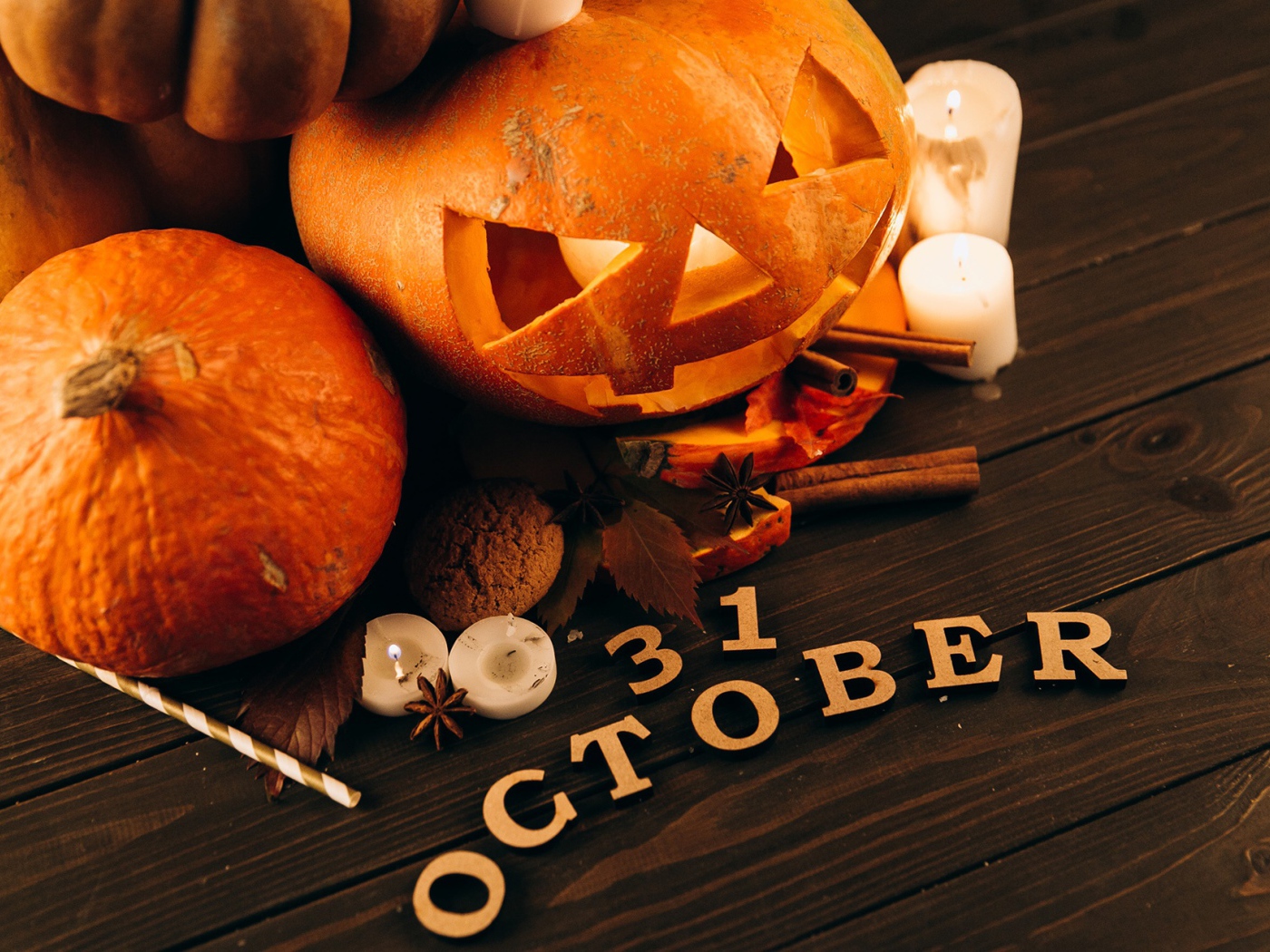 Праздник Хэллоуин в октябре
