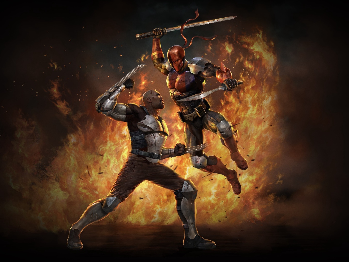 Персонажи анимационного фильма Дефстроук: Рыцари и Драконы, 2020