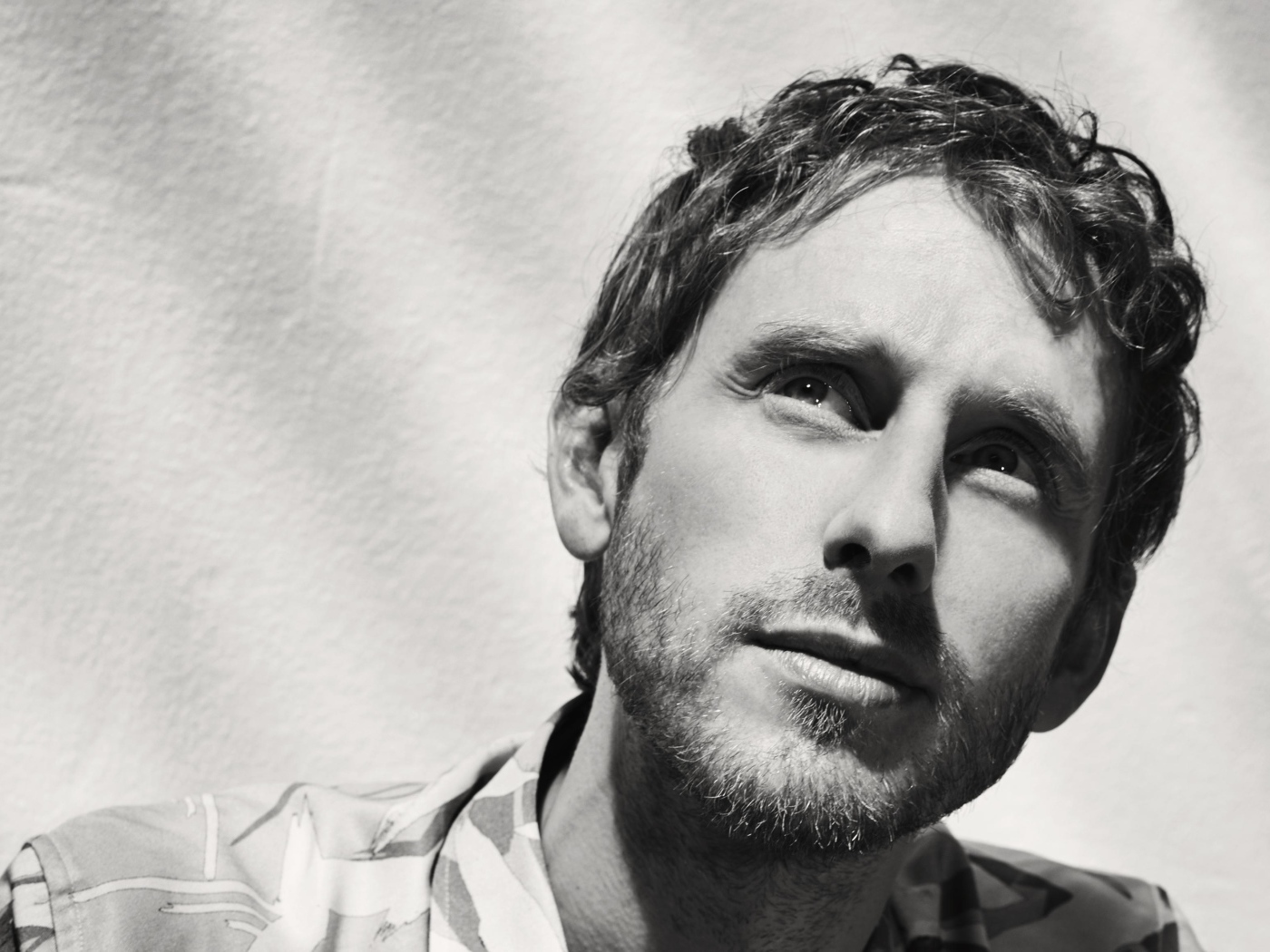 Актер Роберт Эммс черно - белое фото