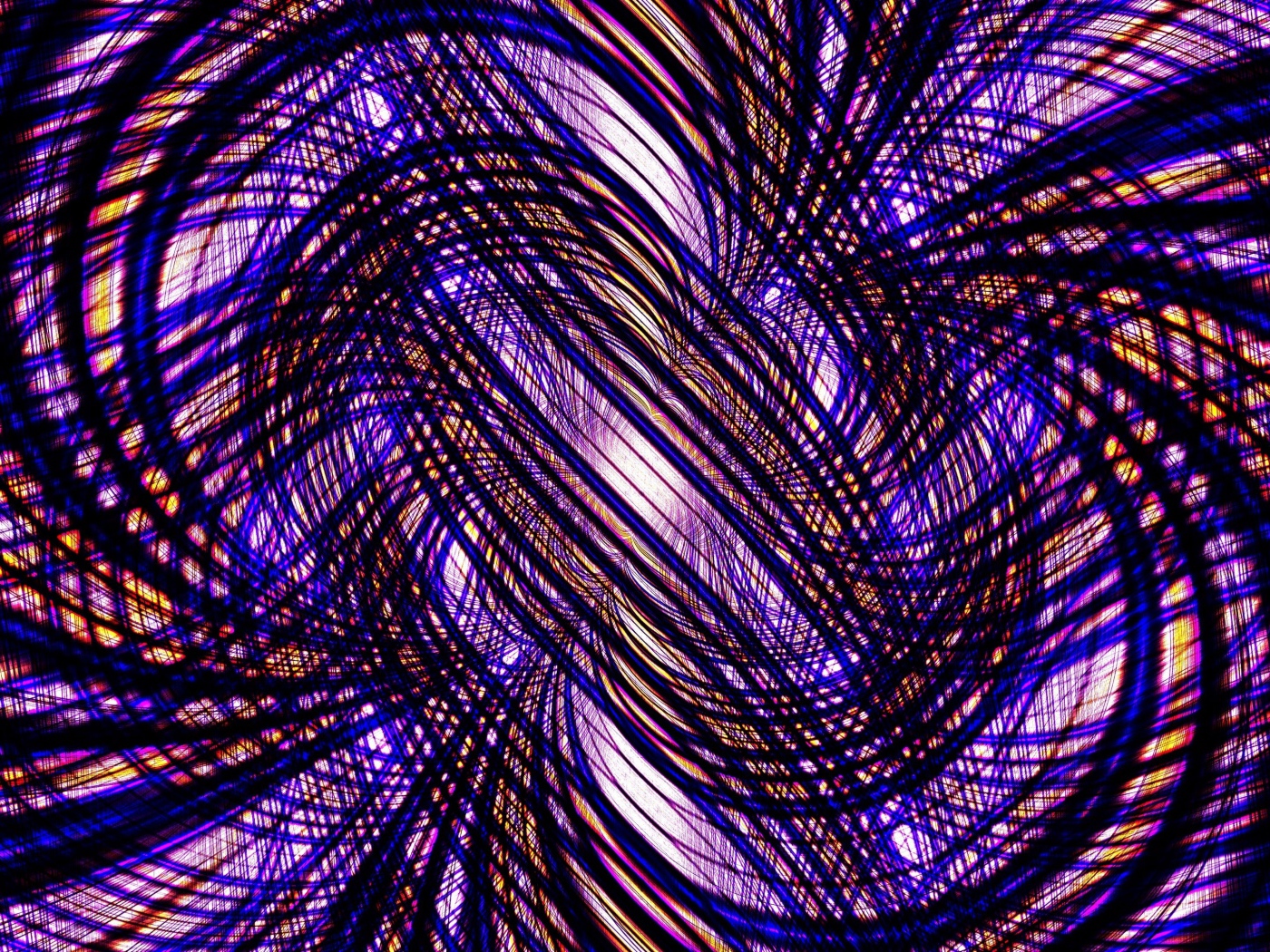 Красивый фиолетовый фрактальный узор