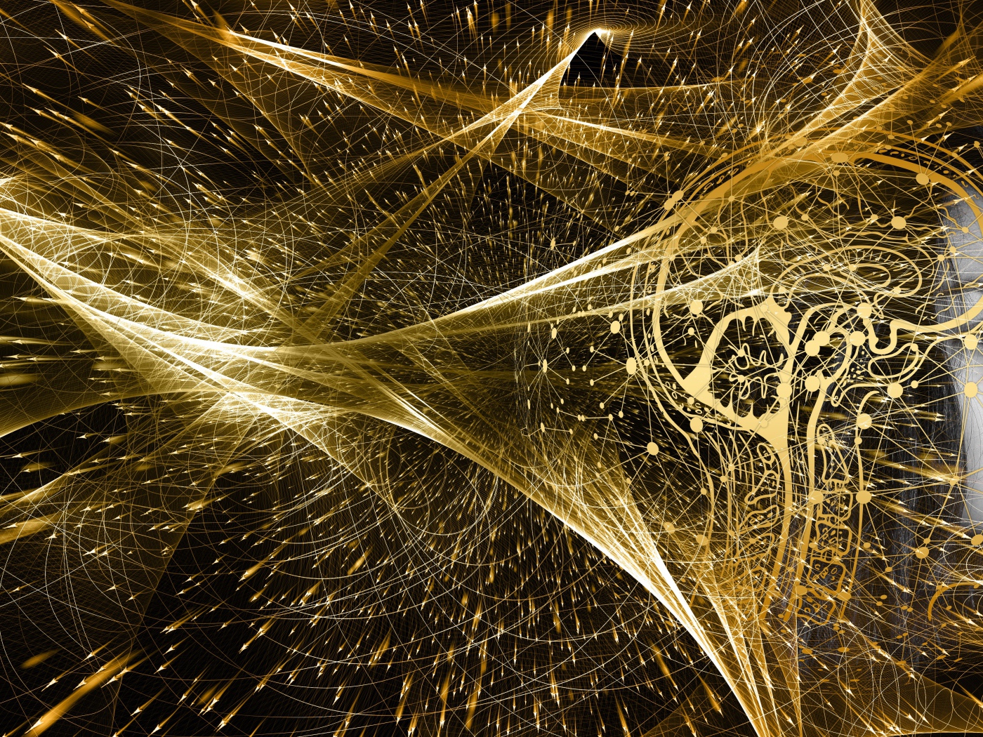 Лицо человека разрушается на волны