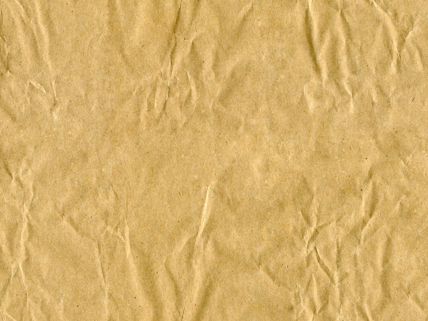 Мятая желтая бумага фон