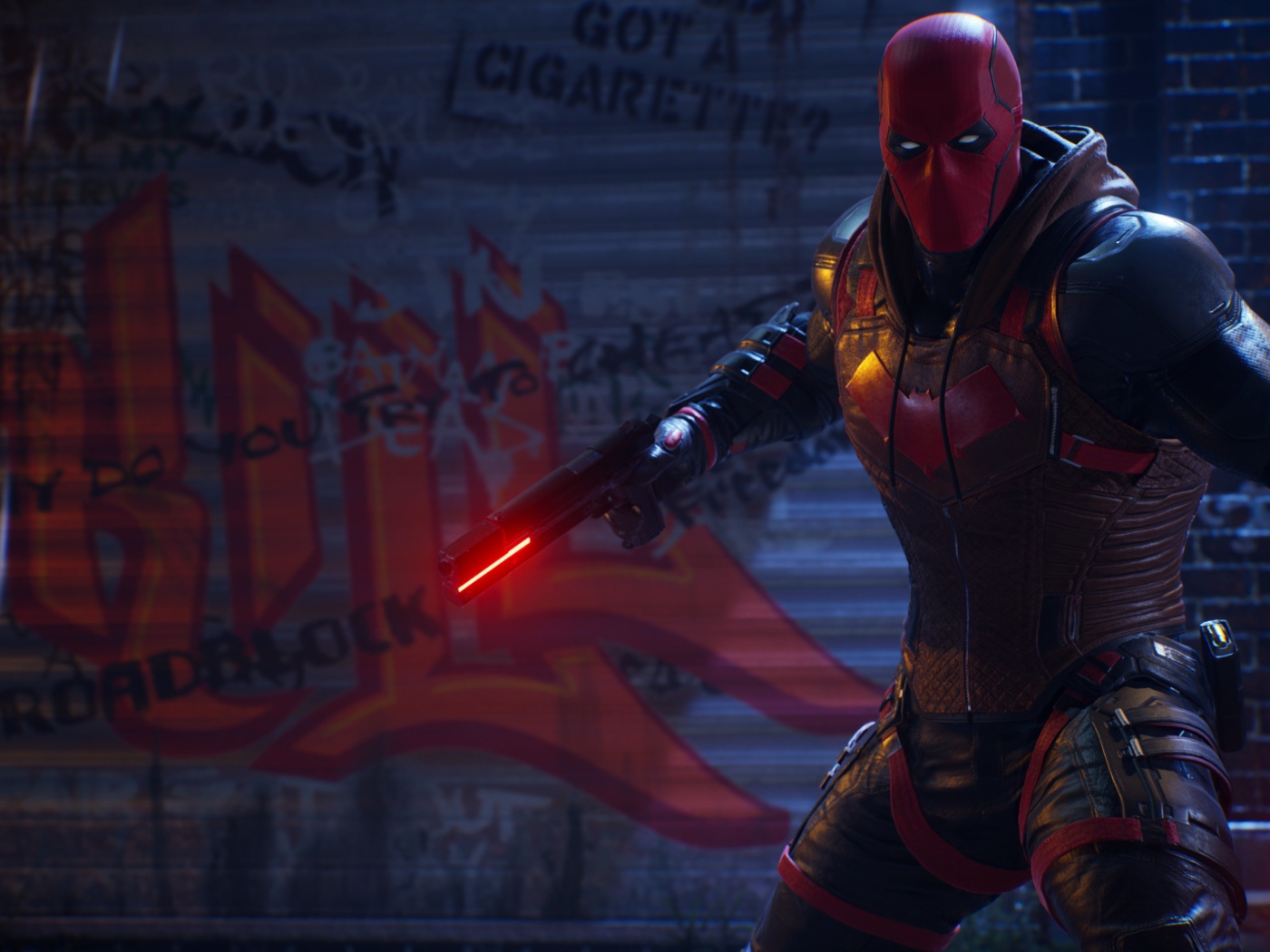 Красный колпак персонаж компьютерной игры Gotham Knights, 2021