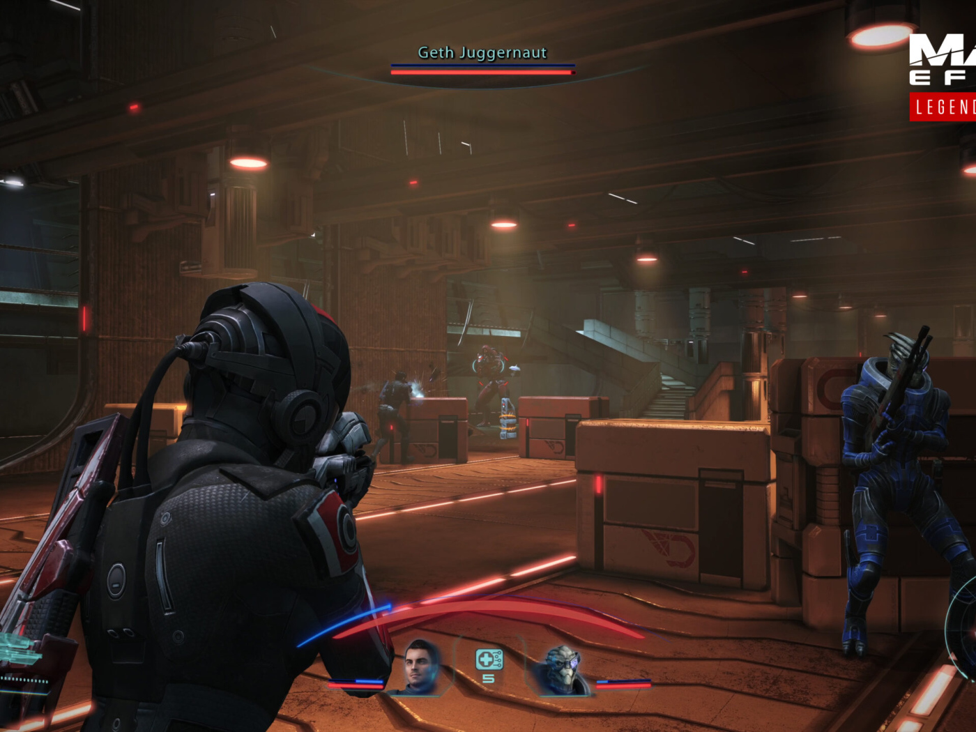 Screenshot of the PC game Mass Effect Legendary Edition, 2021
