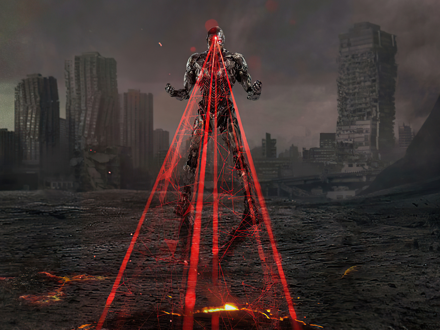 Киборг Джастис персонаж фильма  Лига справедливости Зака Снайдера