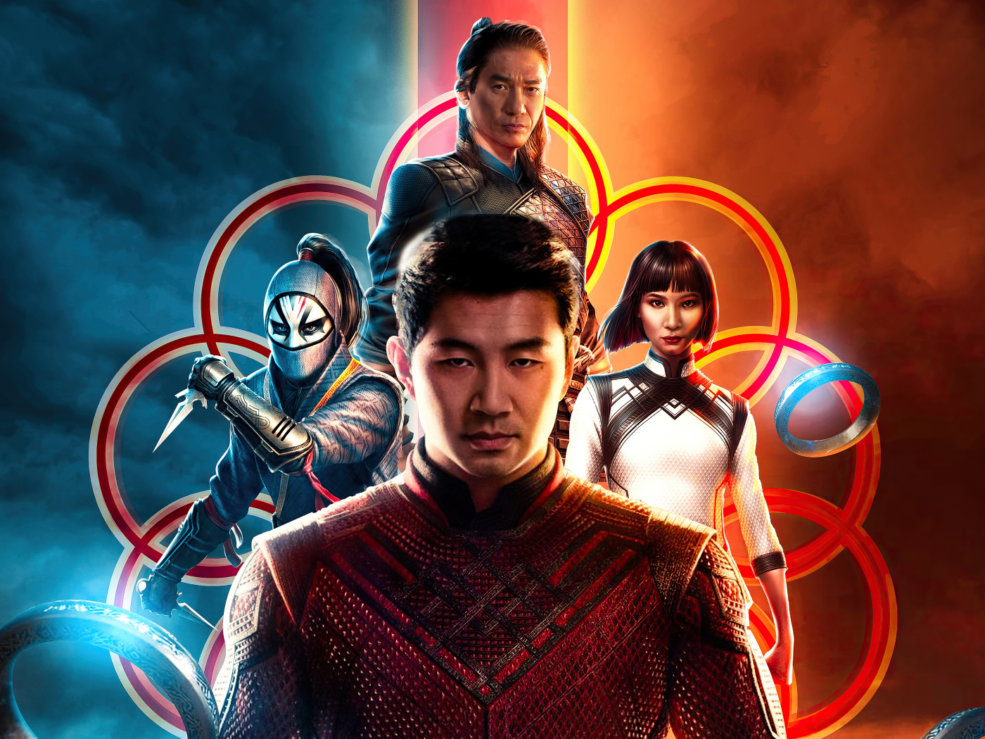 Постер фильма Шан-Чи и легенда десяти колец, 2021