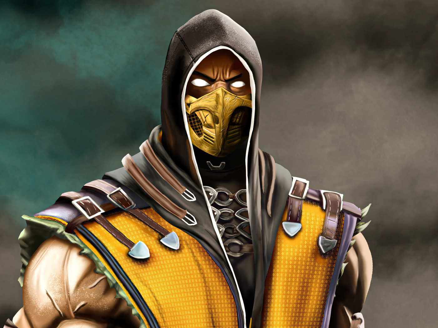 Скорпион персонаж фильма Мортал Комбат, 2021