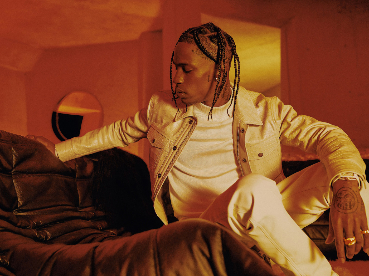 Американский рэпер Трэвис Скотт