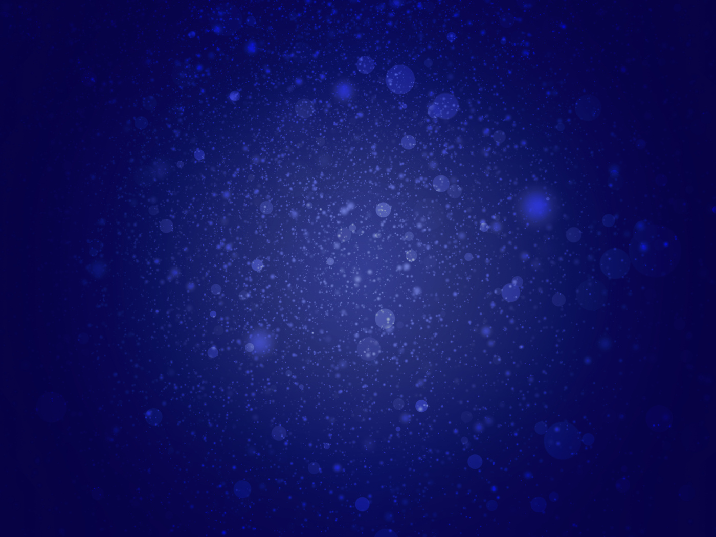 Белые абстрактные блики на синем фоне