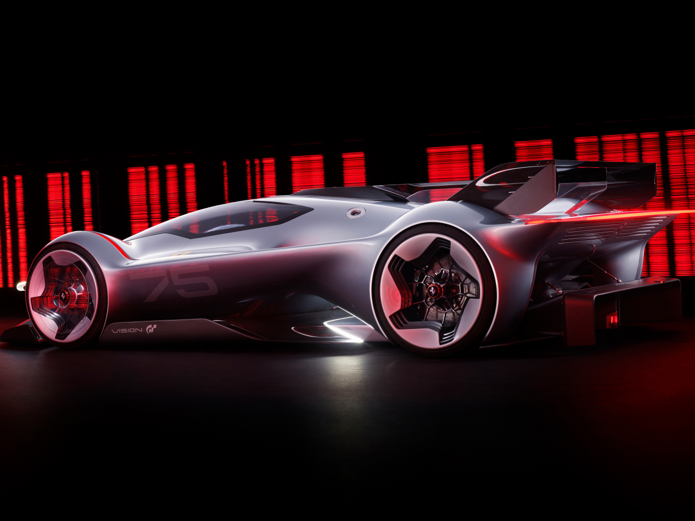 Презентация гоночного автомобиля Ferrari Vision Gran Turismo