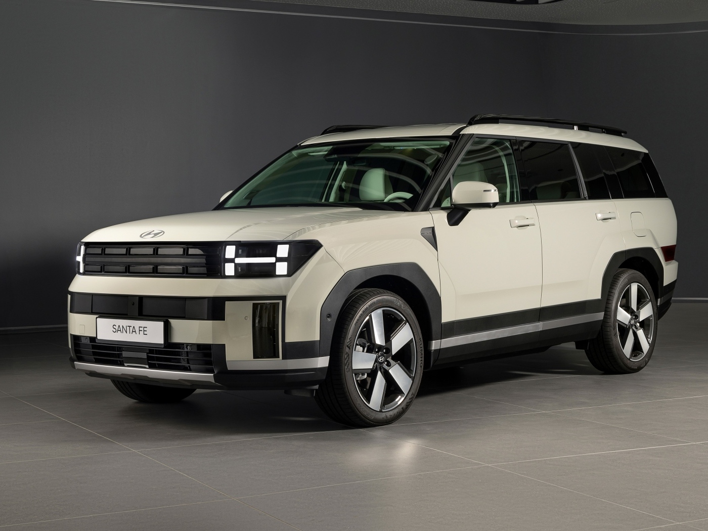 Большой внедорожник Hyundai Santa Fe Plug-In Hybrid