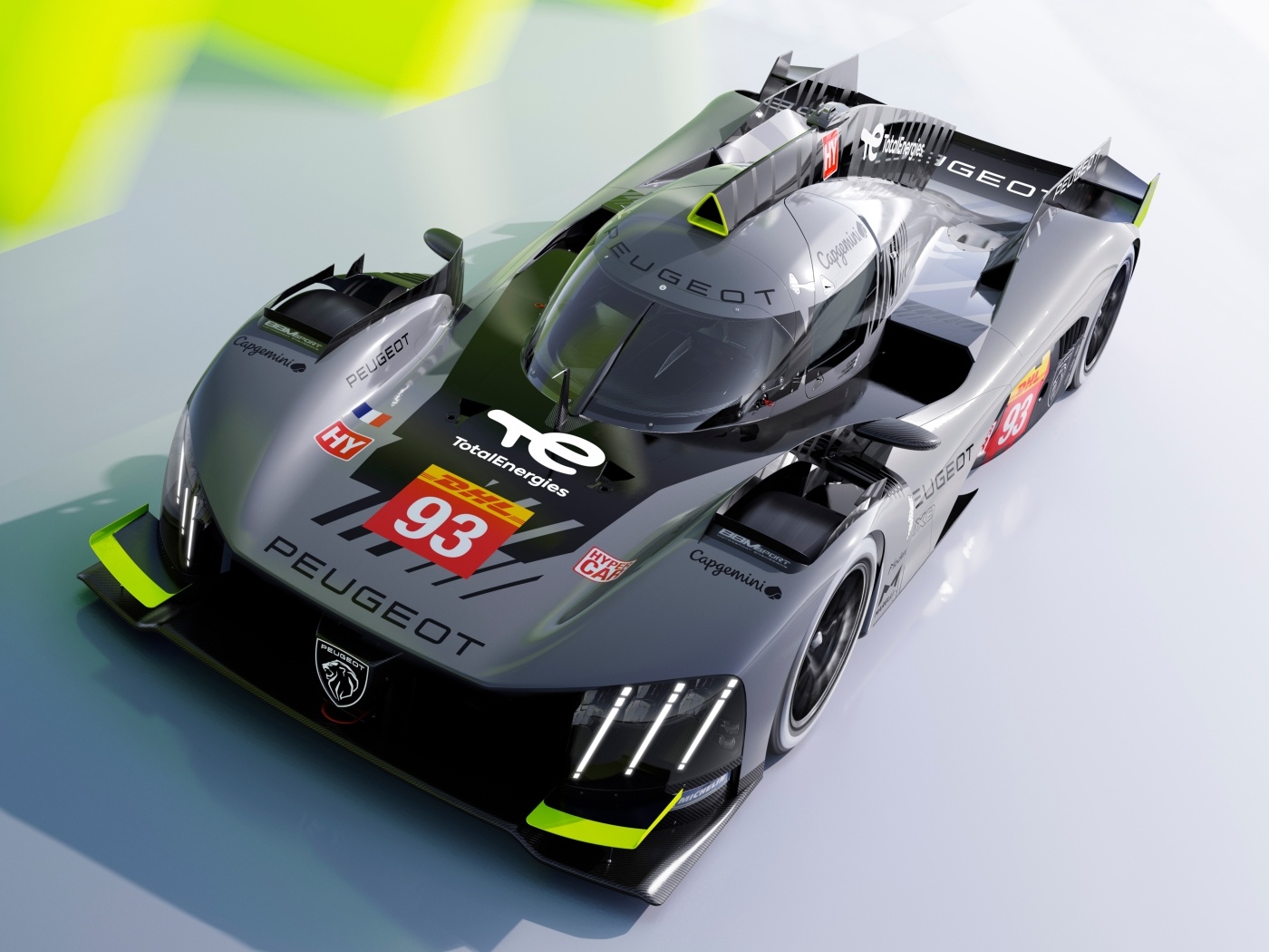 Спортивный автомобиль Peugeot 9X8 2022 года