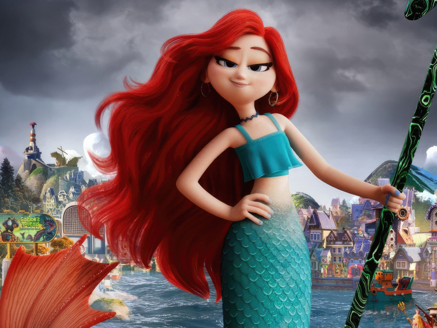 Русалочка Челси персонаж мультфильма Руби Гильман: Приключения кракена-подростка