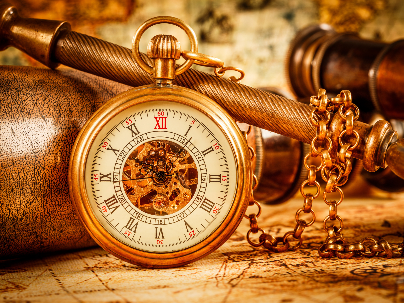 Антикварные карманные часы