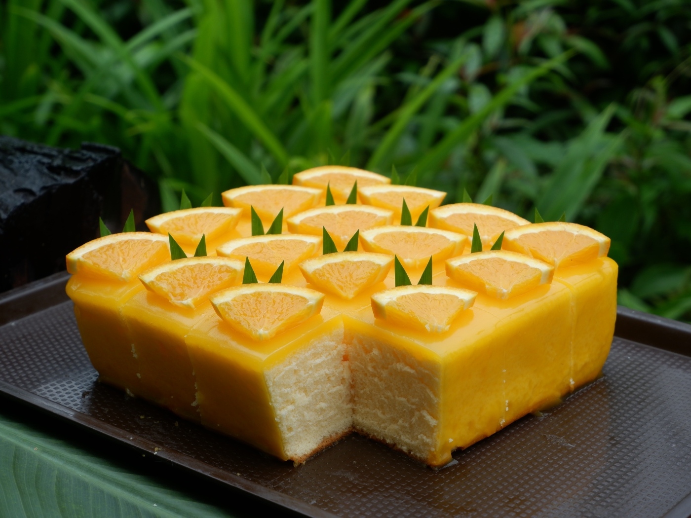 Творожный пирог с лимонным кремом