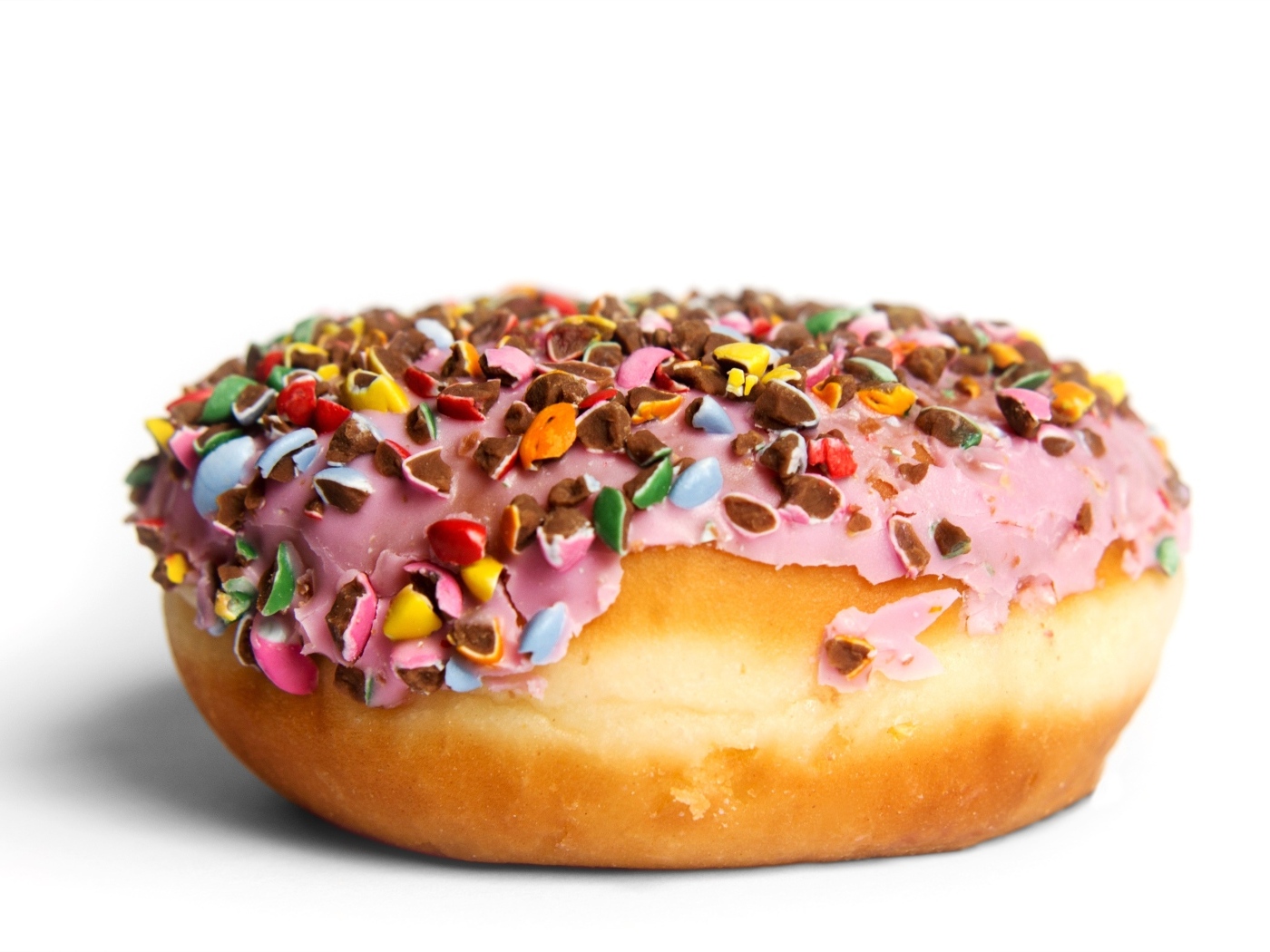 Пончик в сладкой глазури