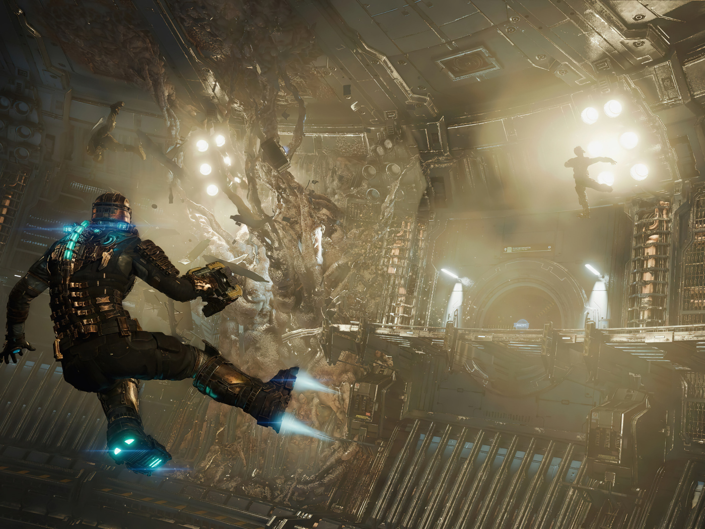 Кадр компьютерной игры Dead Space Remake 2023  года