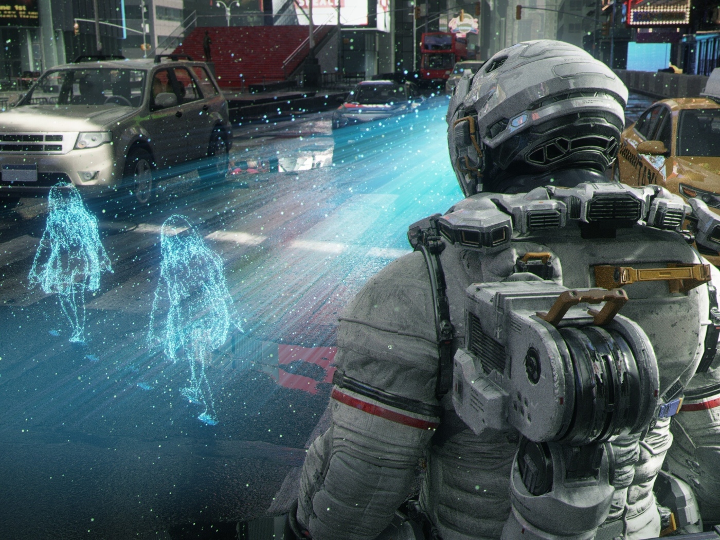 Скриншот компьютерной игры Pragmata, 2023