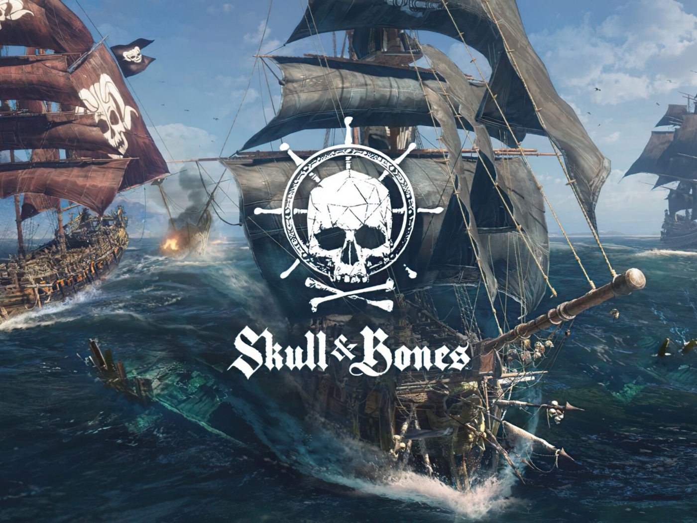 Корабли из компьютерной игры Skull & Bones