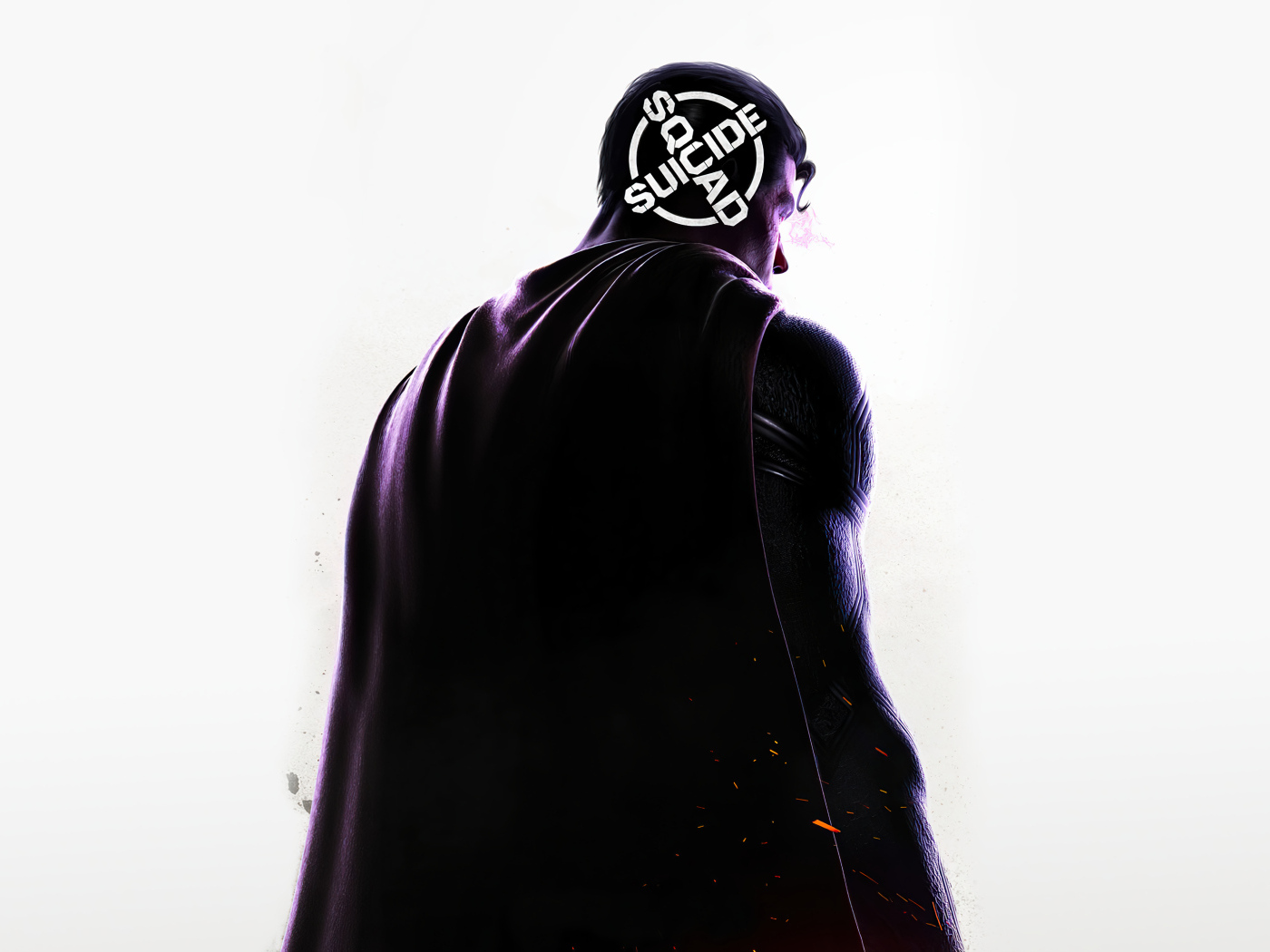 Персонаж компьютерной игры Suicide Squad: Kill the Justice League на белом фоне