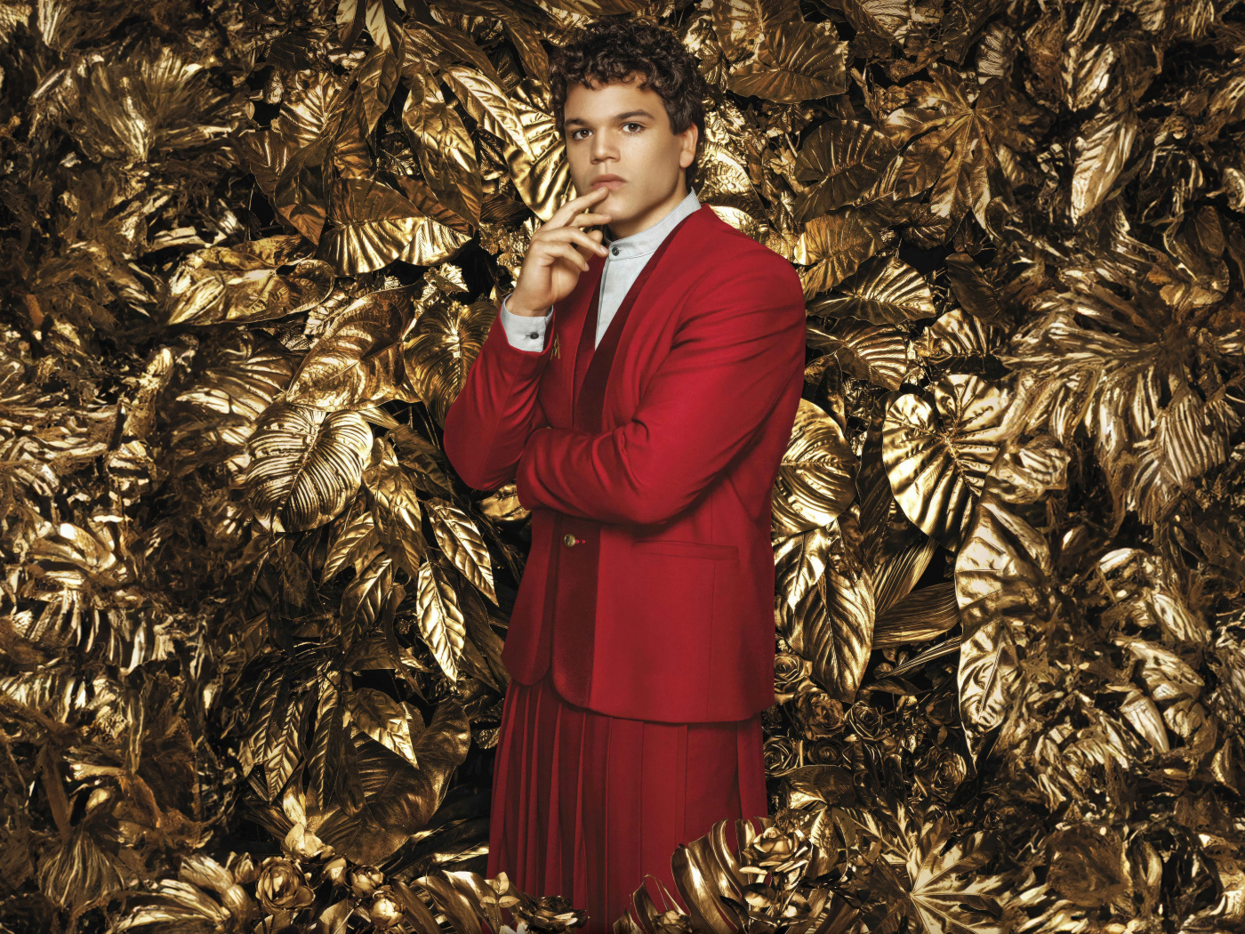 Актер Джош Андрес Ривера в фильме Голодные игры: Баллада о змеях и певчих птицах, 2023