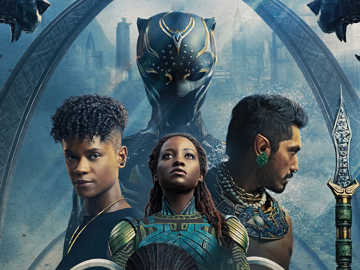 Постер фильма Чёрная пантера: Ваканда навеки