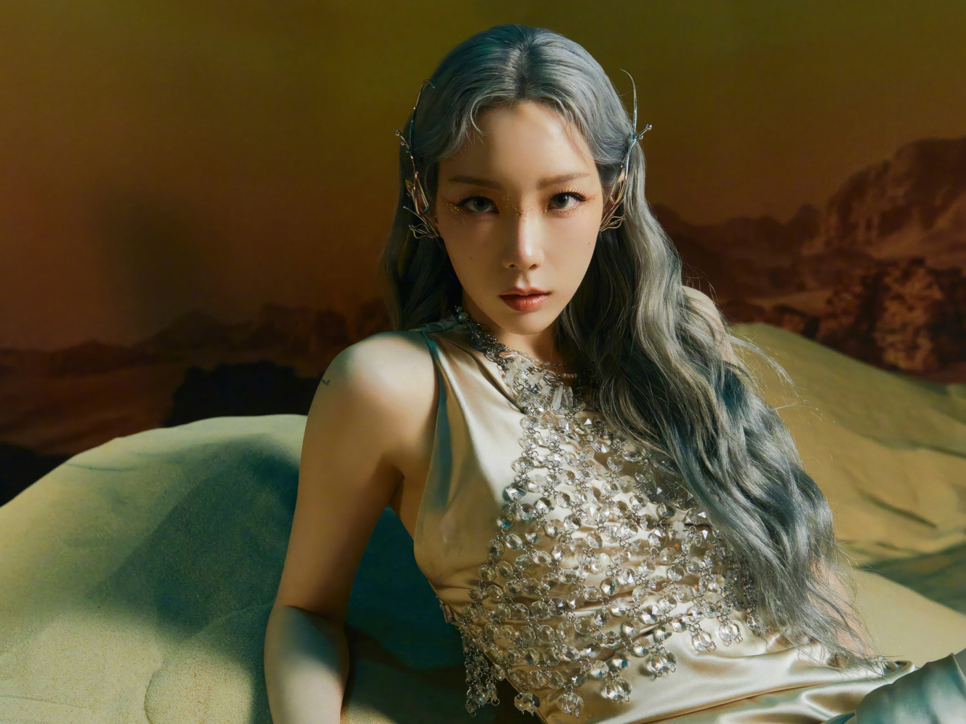 Корейская исполнительница Ким Тхэён