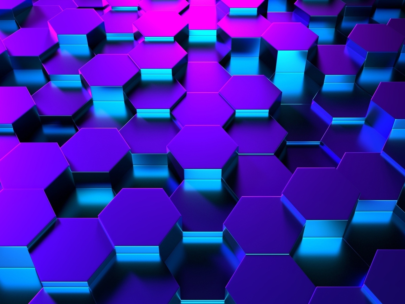 Абстрактные шестиугольники черного цвета