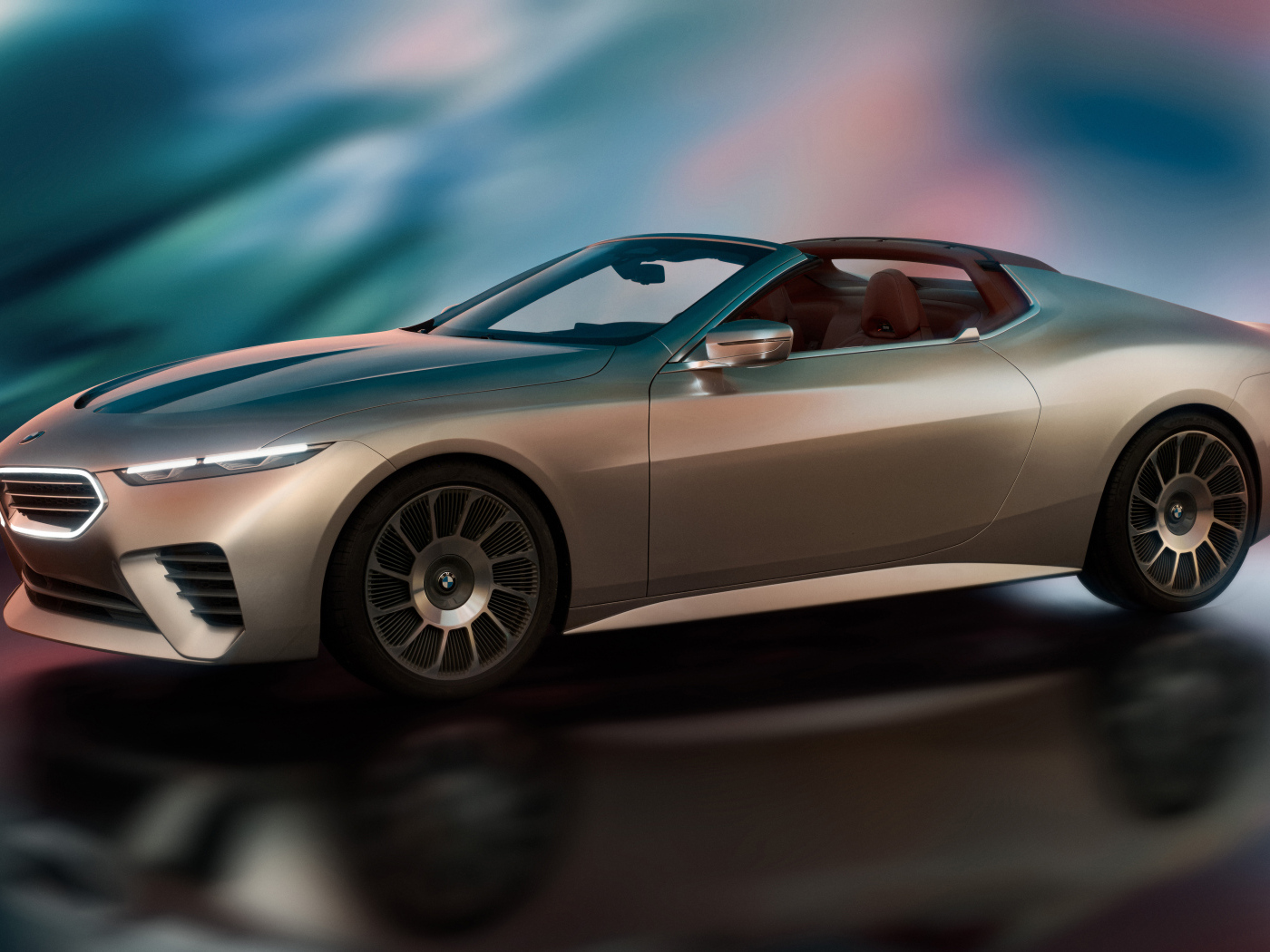 Презентация автомобиля BMW Concept Skytop 2024 года