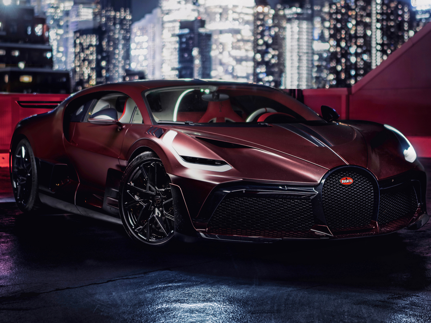 Быстрый автомобиль Bugatti Divo
