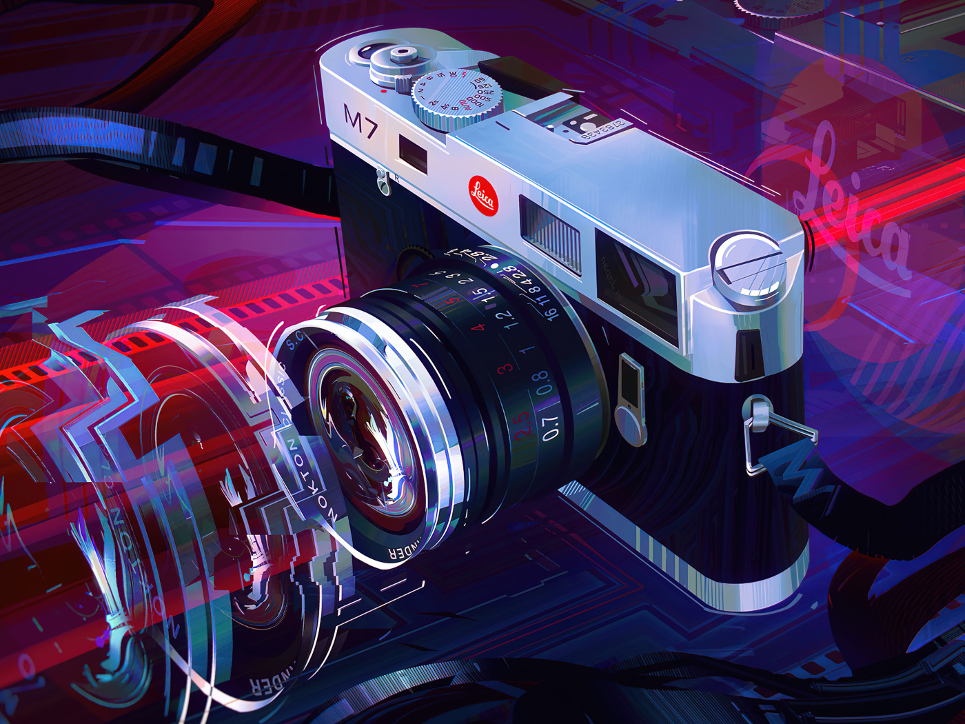 Фотоаппарат с объективом