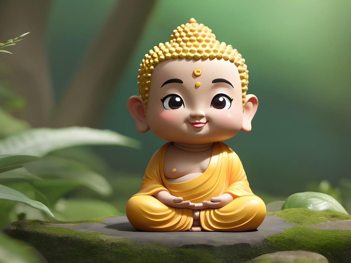 Статуэтка маленького Будды