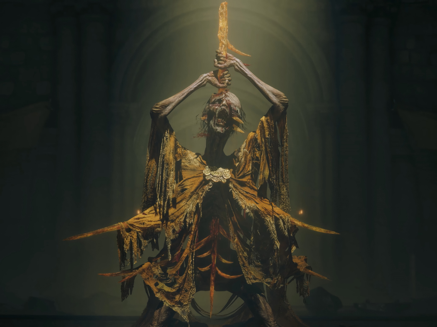 Кадр новой компьютерной игры Elden Ring: Shadow of the Erdtree