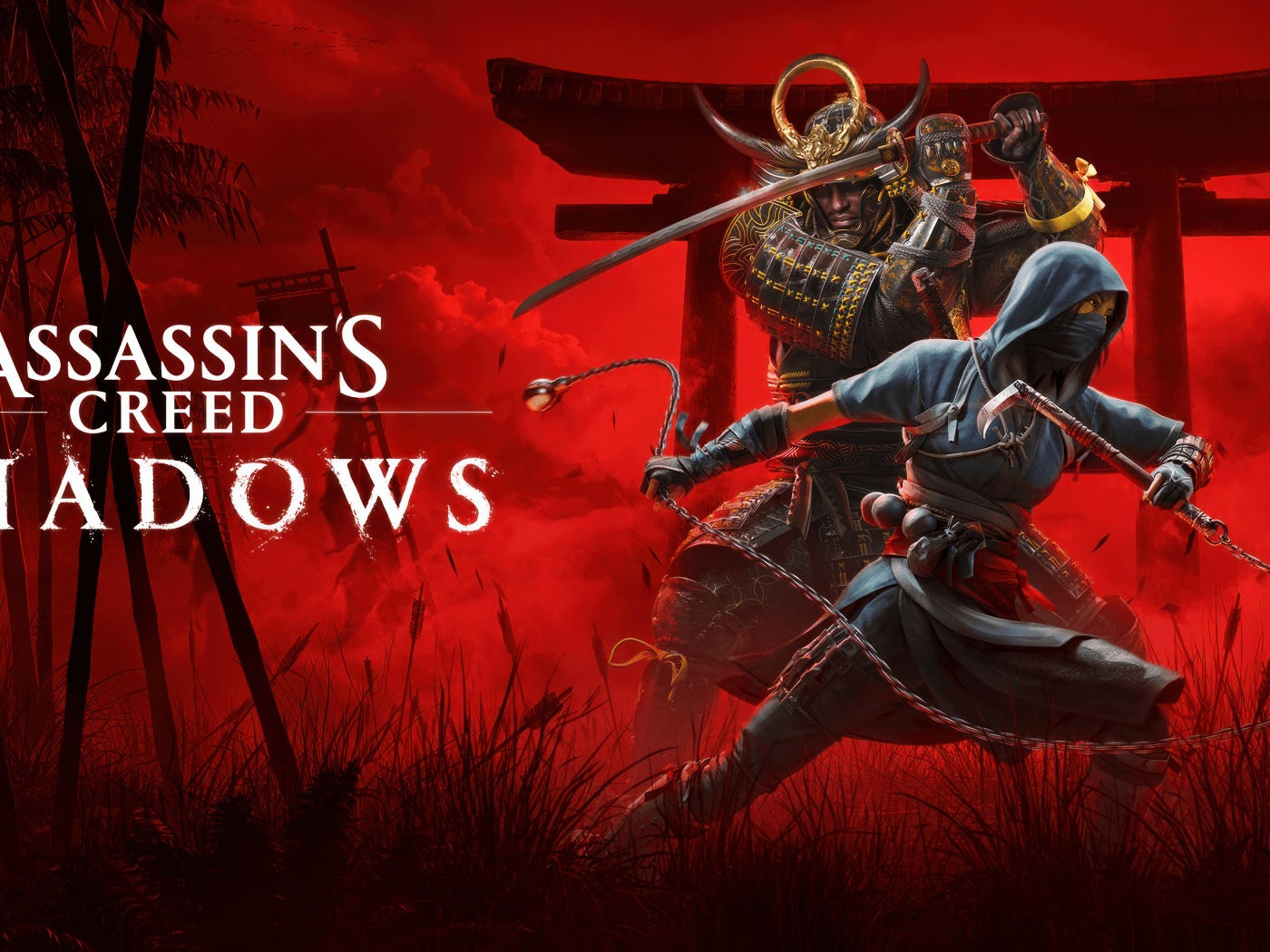 Постер компьютерной игры Assassin’s Creed Shadows, 2024