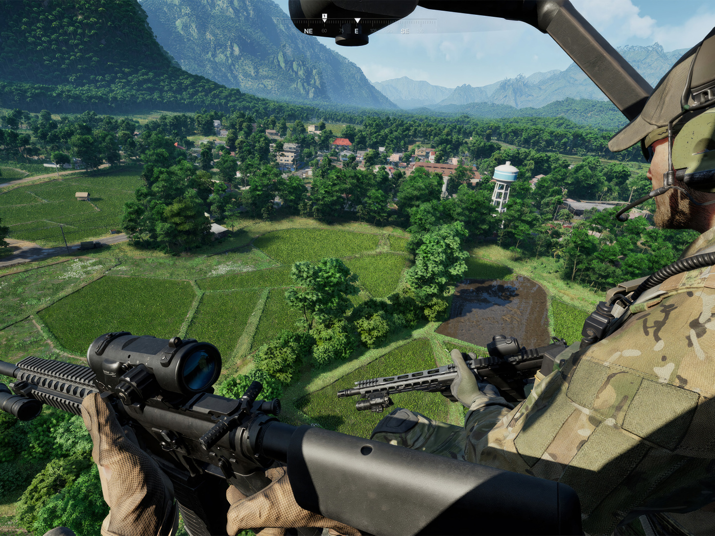 Вид из игры Gray Zone Warfare, 2024