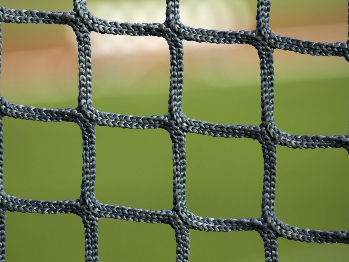 Сетка для игры в футбол крупным планом