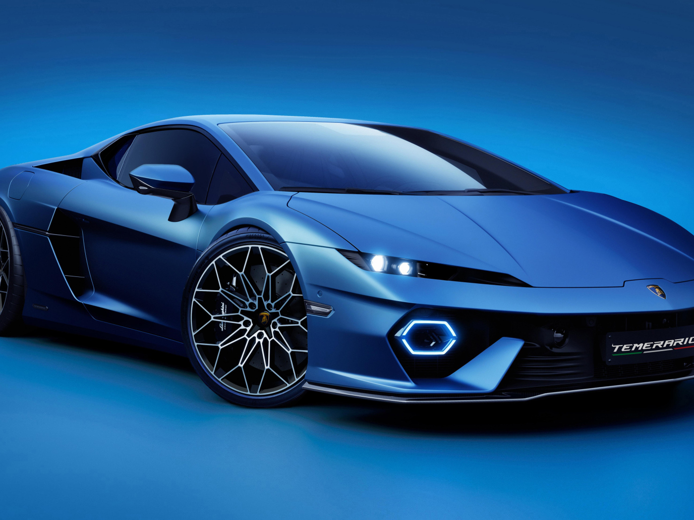 Быстрый спортивный автомобиль  Lamborghini Temerario 2024  года