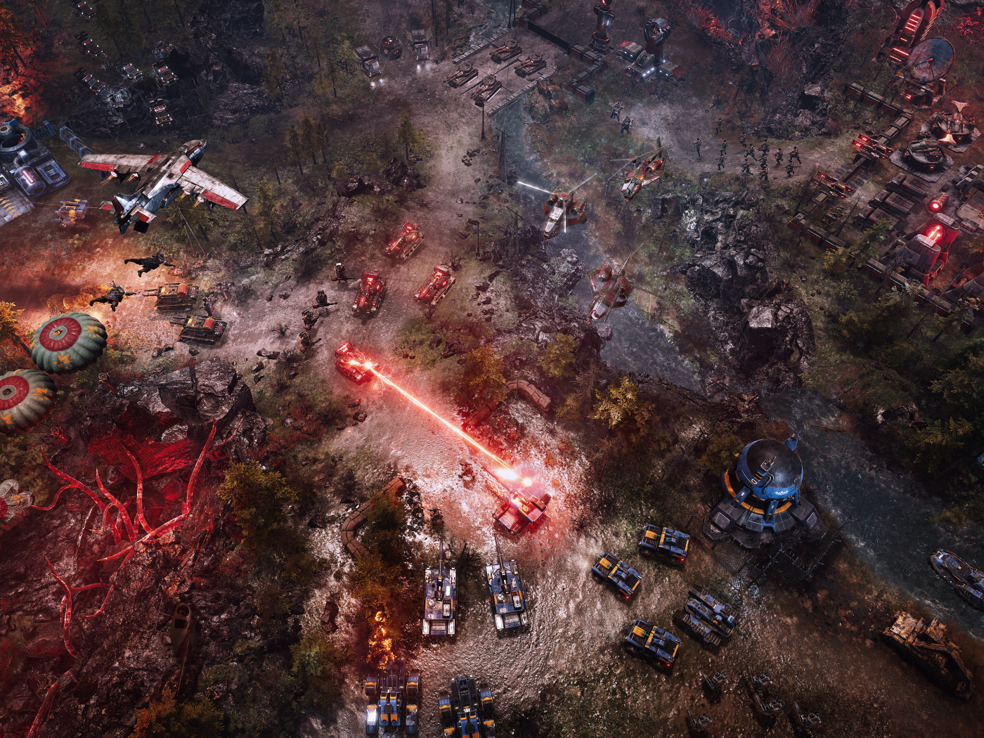 Кадр видео игры Tempest Rising