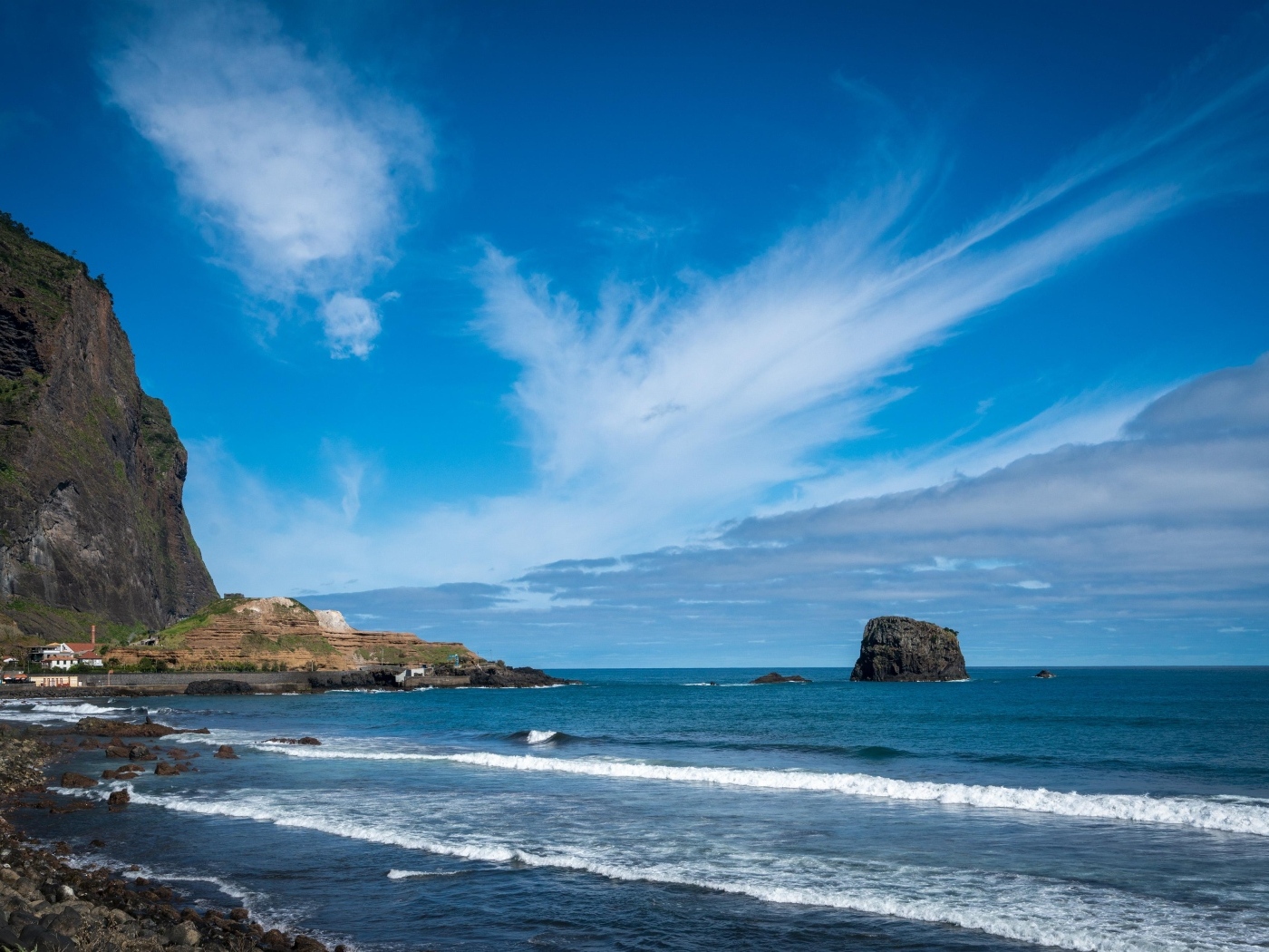 Красивое небо над океаном 