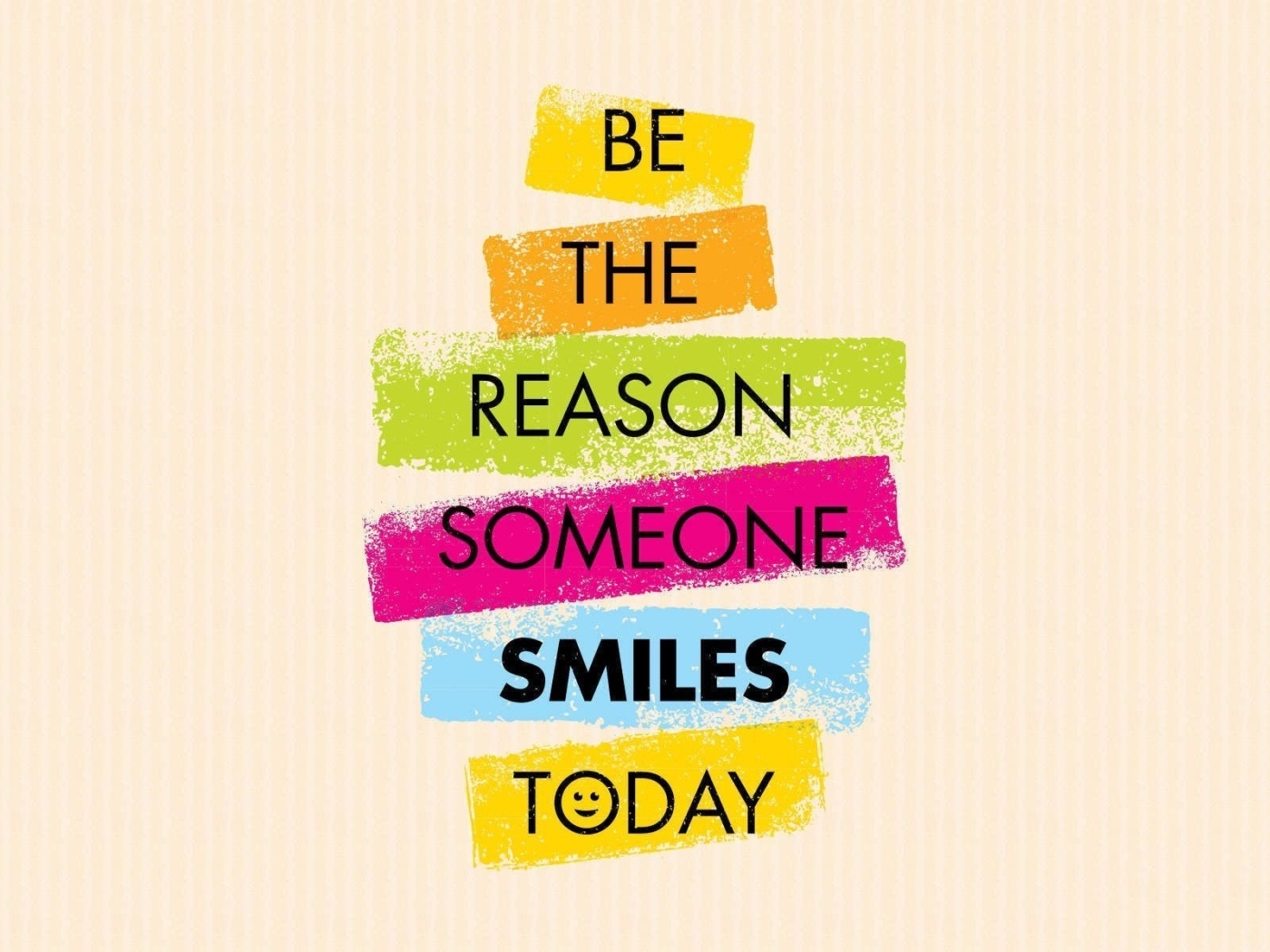 Будь причиной того, что кто-то сегодня улыбается